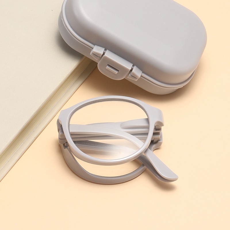 New Spring Folding HD Fashionable Convenient Presbyopic for Middle-aged and Elderly High-end Reading Glasses