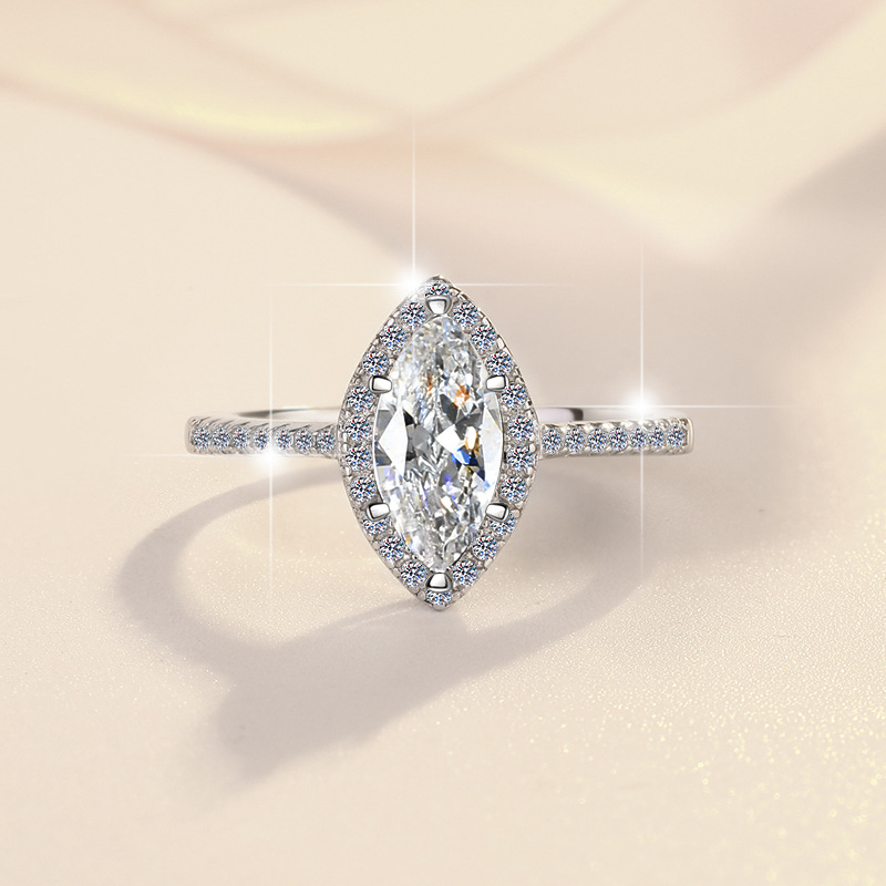 Chic 5ct Round Cut Eternity Style Diamond-Like Simulant by Moissanite Set In Precious Metal Ideal Proposal Gift