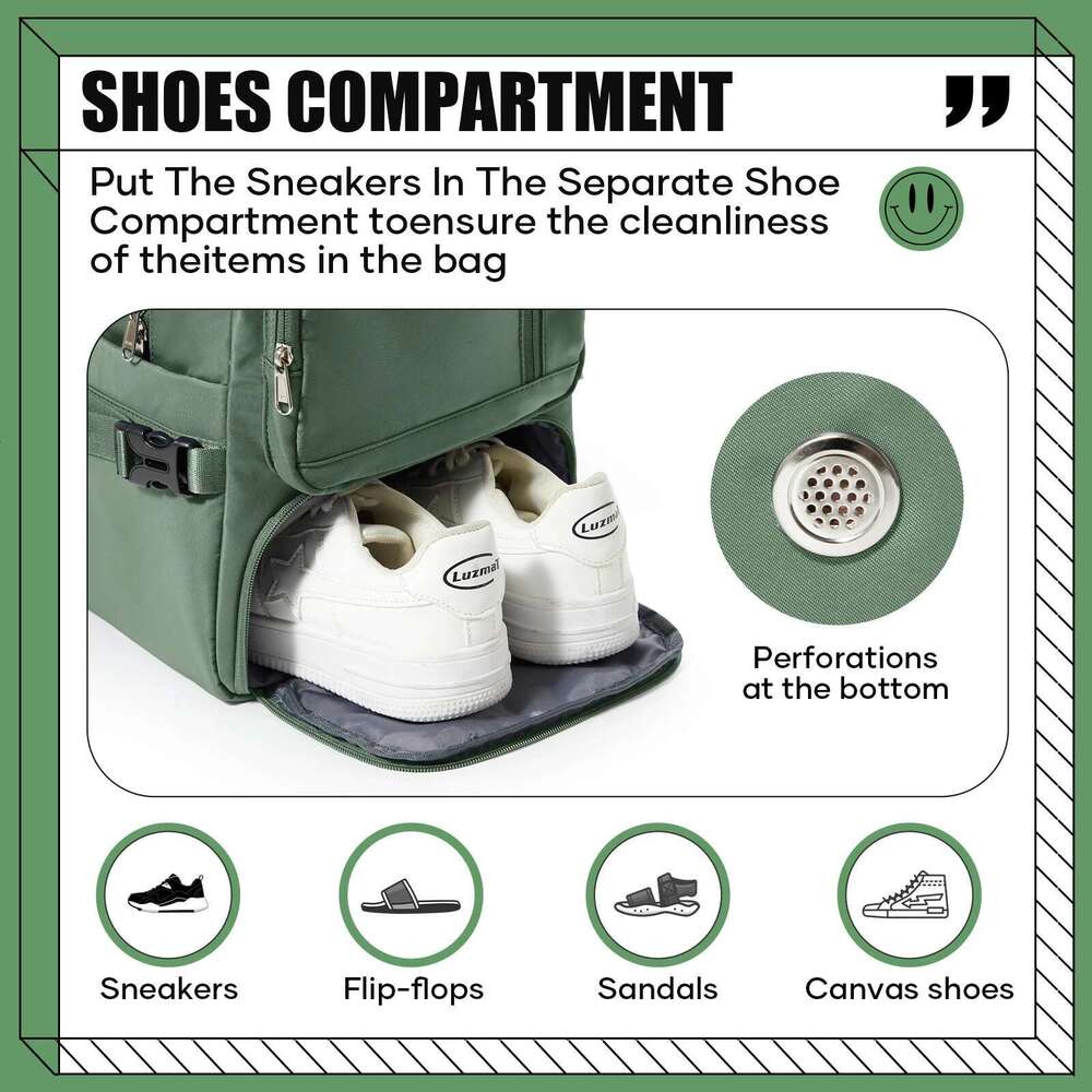 Multifunction Waterproof Travel Shoe Storage,Business Flight Approved Backpack Ryanair 40X20x25,Laptop Hand Lage Bag