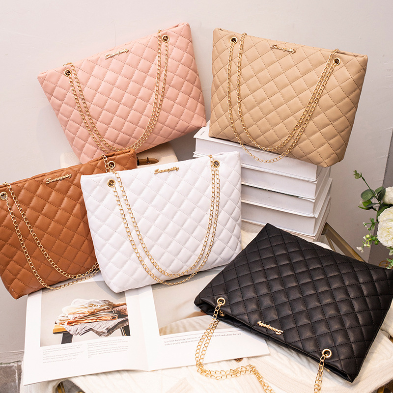 Free Shipping 2025 New Designer Bag Luxury Large Capacity Wallet High-end Shoulder Bag Solid Color Trendy Women's Handbag