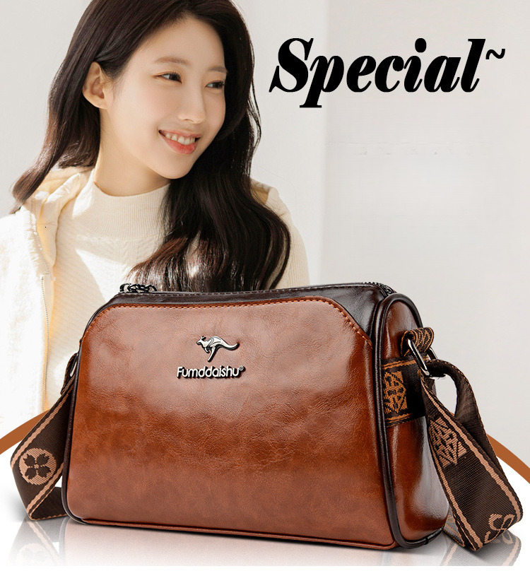 Free Shipping 2025 New Designer Bag Cross-border Fashion Luxury Wallet Retro Double-sided Lightweight Shoulder Bag High-quality Trendy Handbag