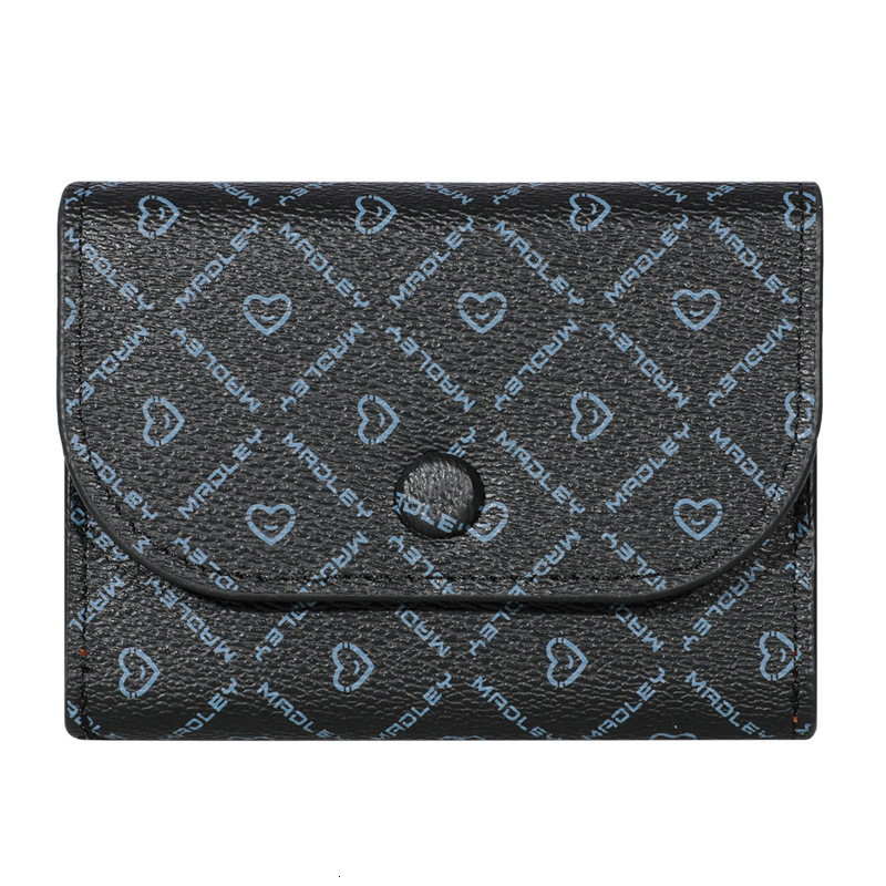 Free Shipping New Designer Bag Women's Wallet Hot-selling Coin Purse Letter Heart Flower Material Clutch Bag Card Bag Credit Card ID Card Bag Bus