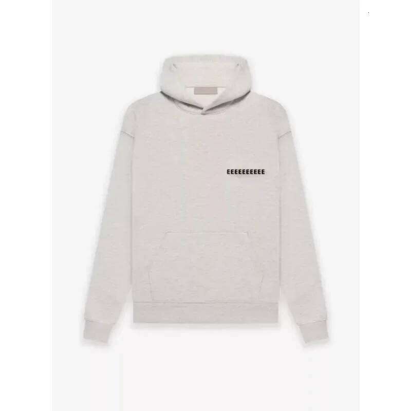 Season 8 brand Men's Hoodies Design Back Plush Letter Cotton Hoodie Classic Brand Loose High Street Couple Set