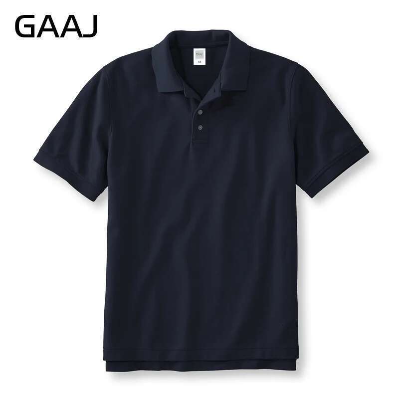 GA 100 Cotton Polo Shirt Man,Light Brand Shirts,Fashion Short Sleeve Tops,Golf Wear Sports T shirt,Men's Women Clothes