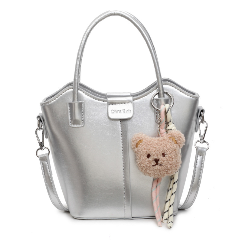 designer Korean Style Simple Handheld Bucket Bag for Women 2025 New Trendy Fashion Tote Bag Versatile Shoulder Crossbod