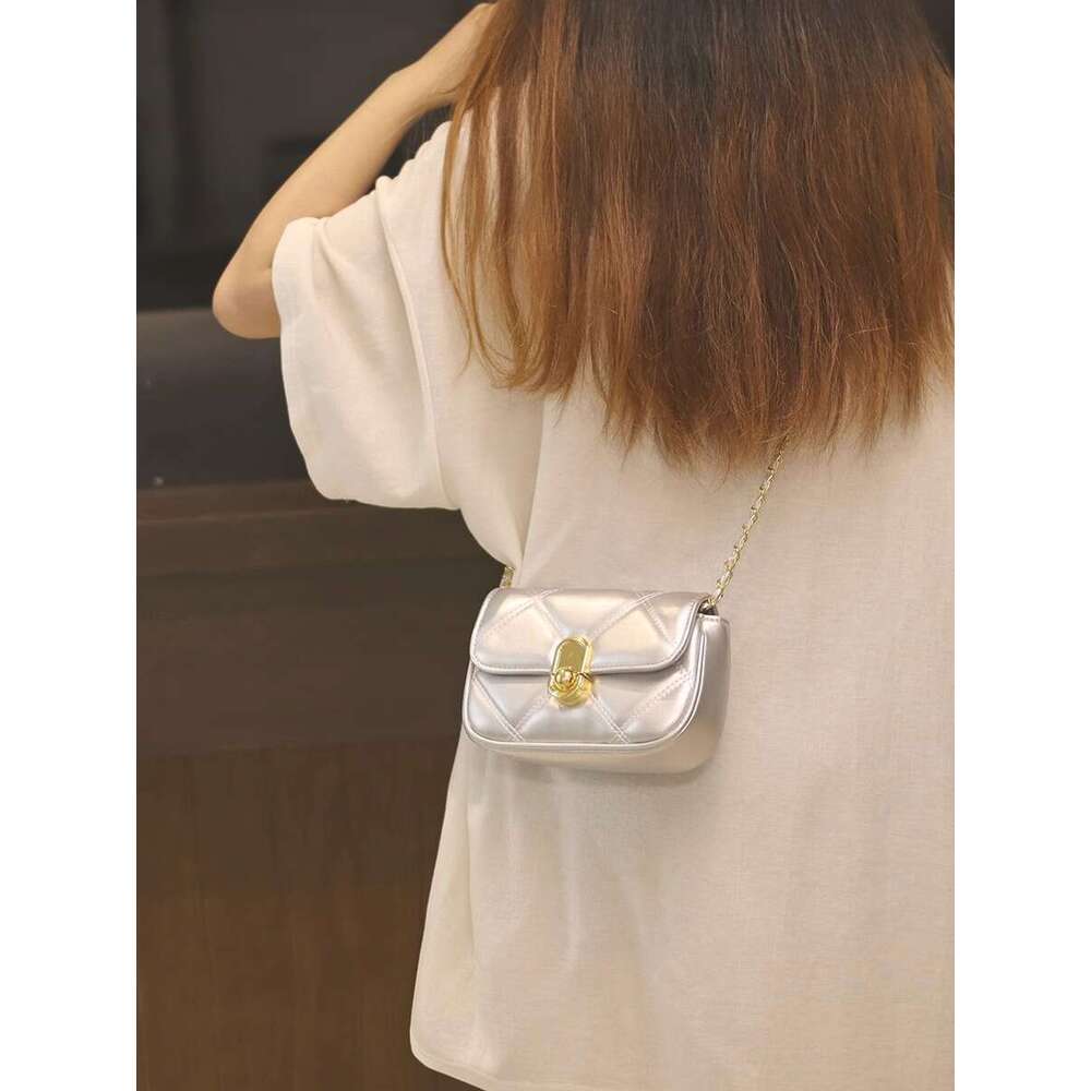 2024 New Summer Phone Single Shoulder Women Square Office Small Handbag Trending Crossbody Bag This Year