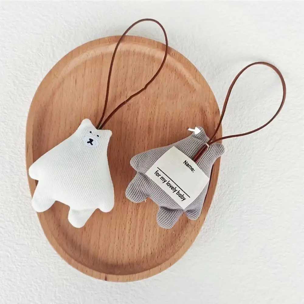 Cloth Bear Bag Pendant Soft Bag Charms Bag Match Accessories Cue Backpack Decoration Cookie Korean Style Animal Lanyard Girl XJ250607