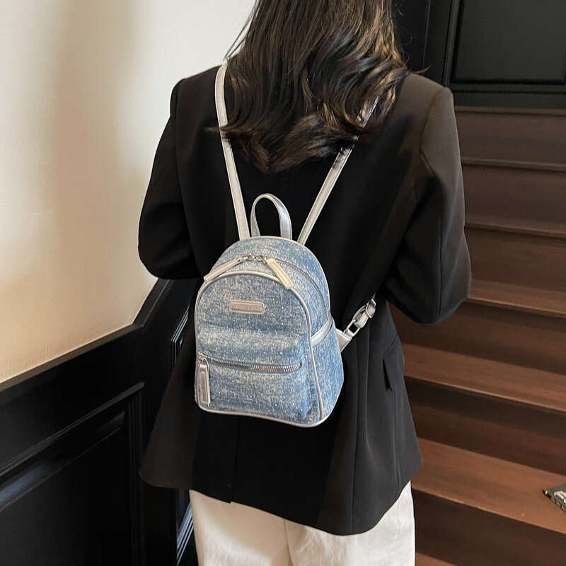 Fashion Travel Small Bag Women 2025 New Stylish Versatile Student Backpack for Work and Outdoor Activities