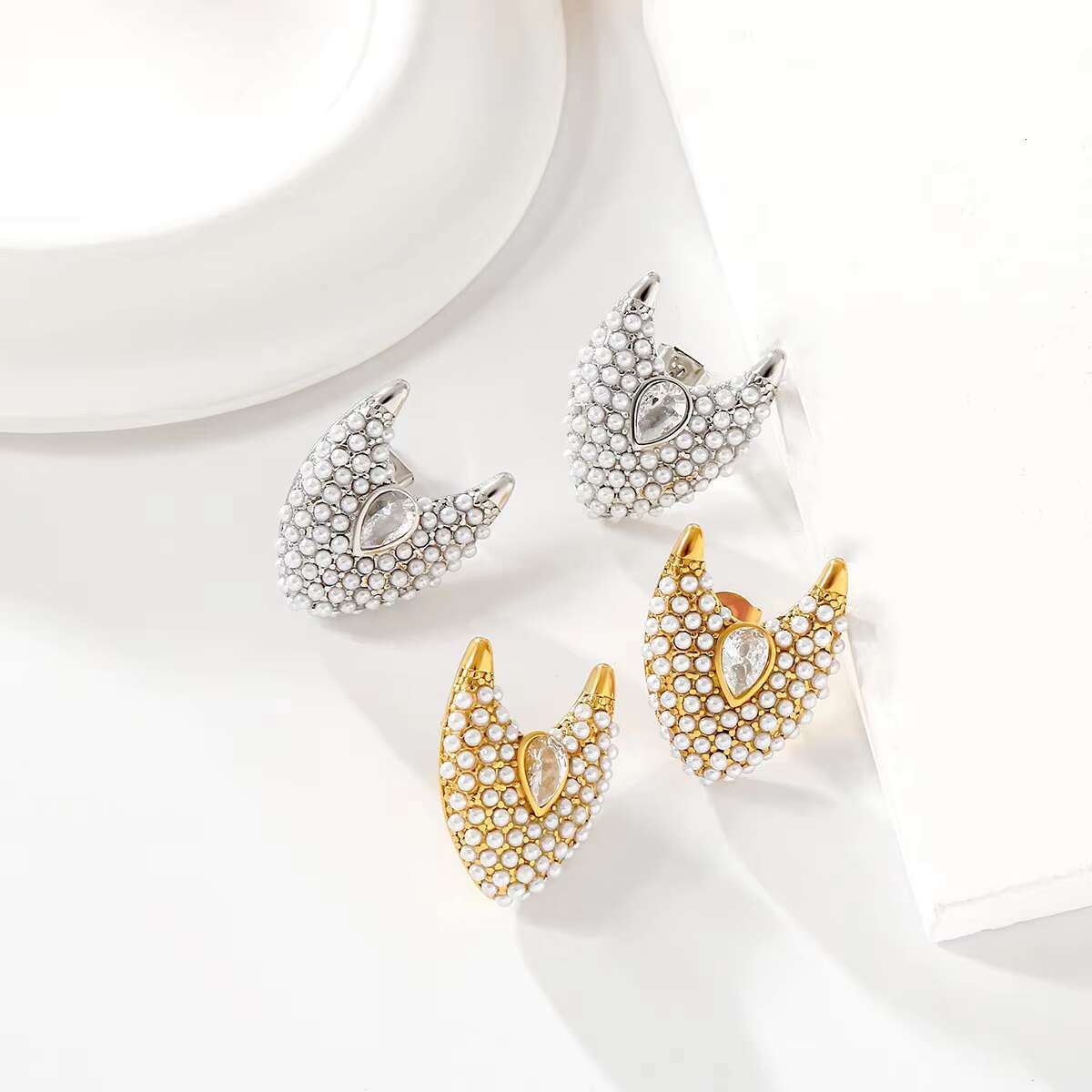 Luxury Jewelry Diamond Earrings Ear Personalized Elegant Earrings Women