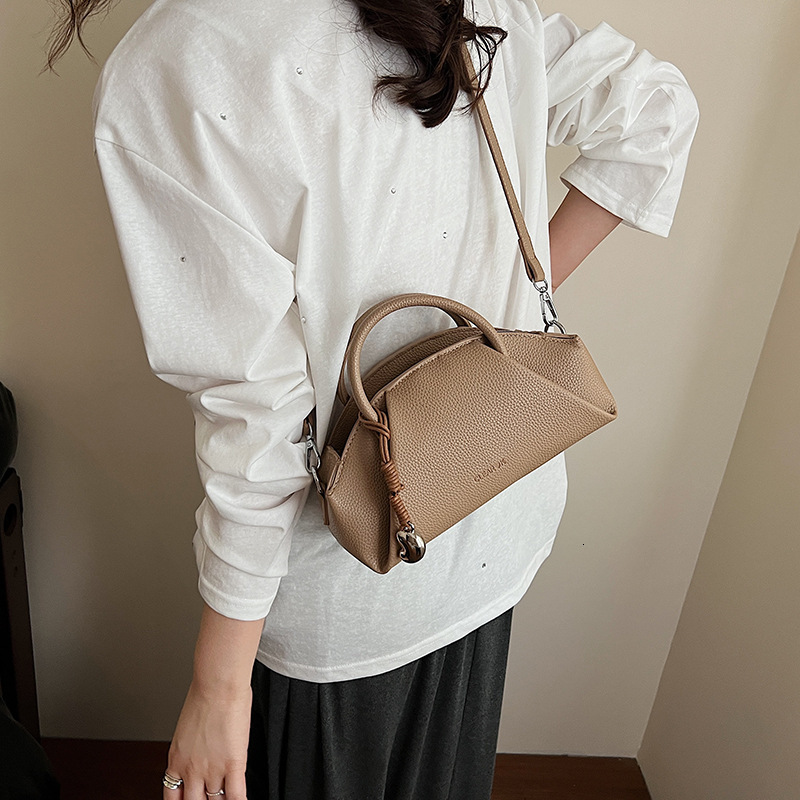 designer Niche Design Tote Bag for Women 2025 New Trendy High-end Handbag Wrinkled Shoulder Crossbody Underarm