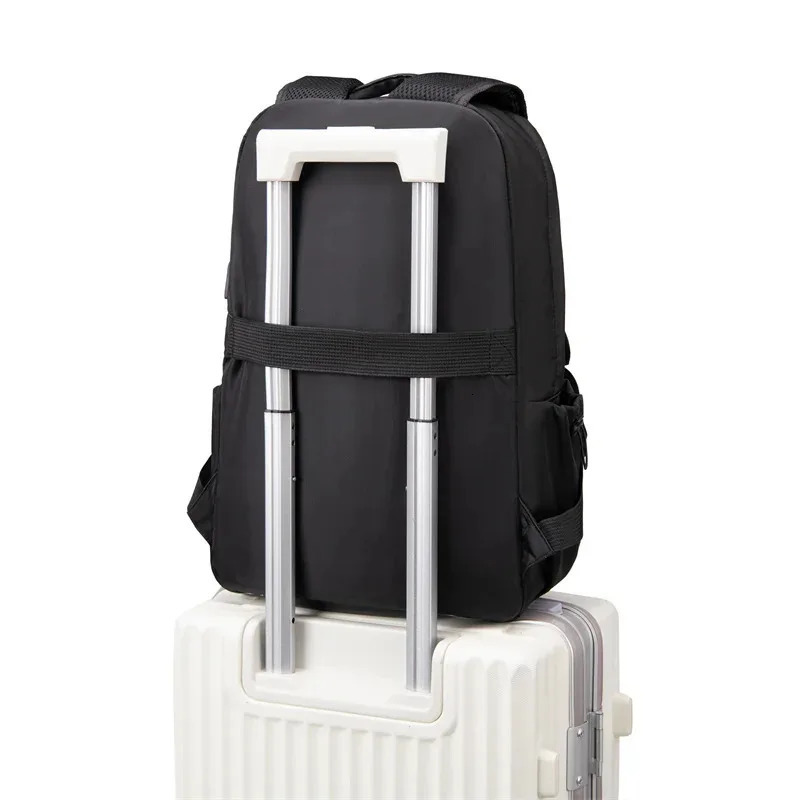 Travel Trendy College Student Schoolbag Fashion Bag Large Capacity Backpack Casual Men Women 250605