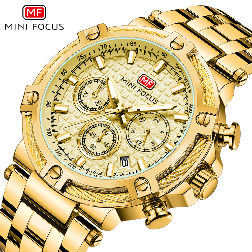 Mini Focus Luxury Brand Quarzo Orologi Impermeabili Data Multifunzione Orologio…