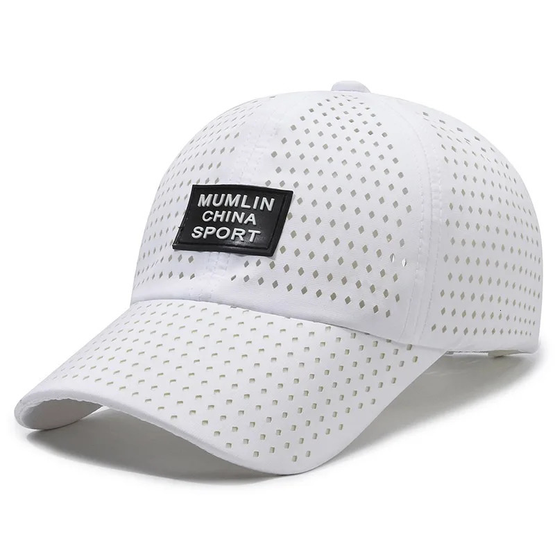 Unisex Quick Drying Cap Lightweight And Breathable Mesh Hat Outdoor Baseball Cap For Fishing Climbing 250605