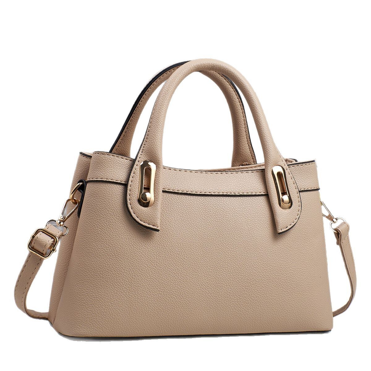 Luxury Brand Designer Bag Foreign Trade Simple Fashionable Elegant Solid Color Women's Shoulder Bag Large Capacity Stylish Handbag Patchwork Cros