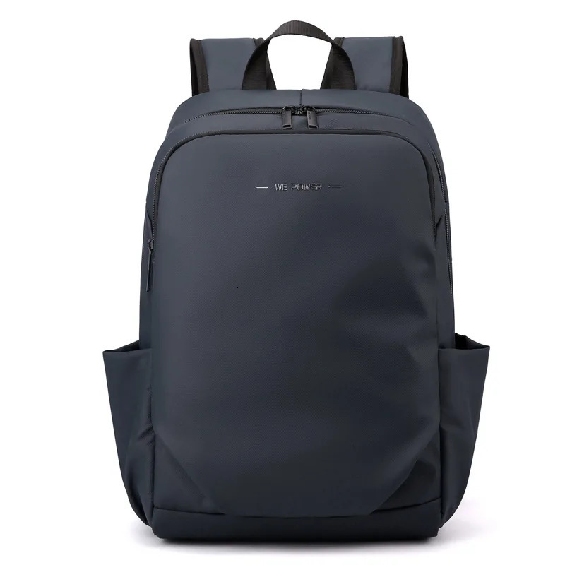 Nylon Mens Backpack Oxford Waterproof Package Earphone Hole Slim Bag for Men Travel Male Female Backpack 250605