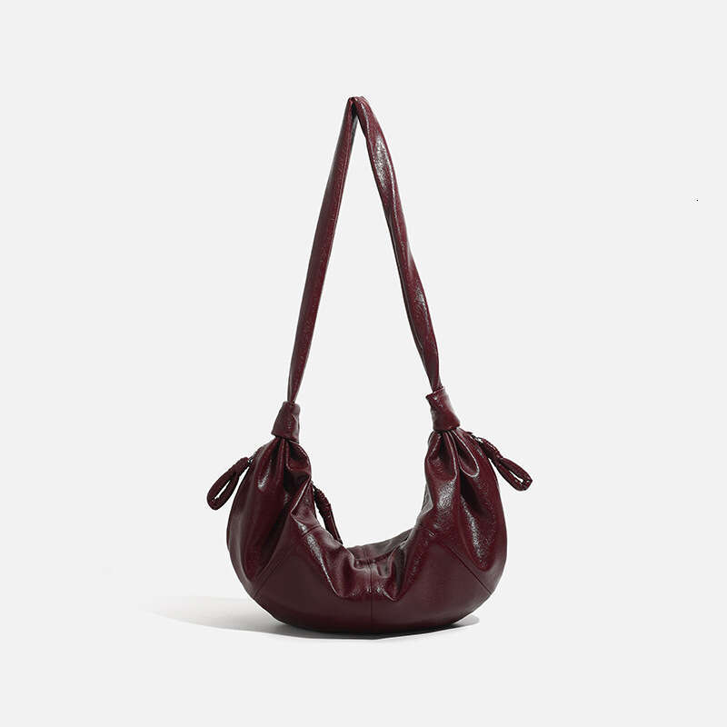 Women's 2024 Autumn Winter New Crossbody Sports Casual Large Shoulder Office Commute Half Moon Dumpling Bag