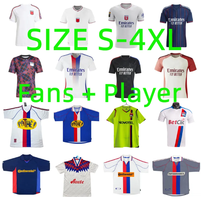 24 25 26 Maillot de foot lyon Soccer JerseyS TETE OL AOUAR Lyonnais TAGLIAFICO FOFANA CAQUERET TOLISSO 2024 2025 2026 football shirts TRAORE man kids kits equipment