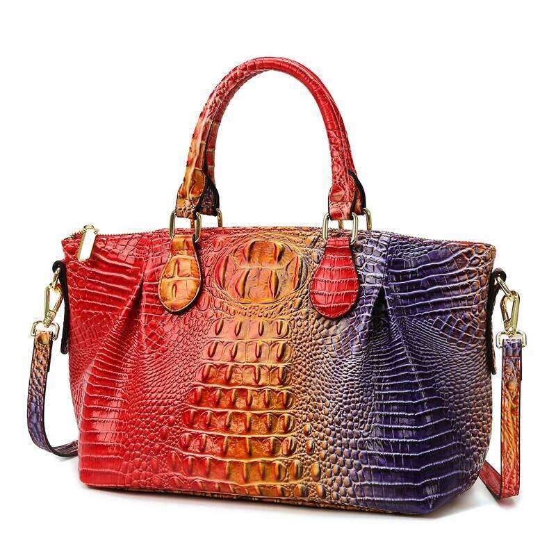 OLOEY Trendy Paris Fashion Tote Bag - Elegant Minimalist Crossbody Purse With Letter Commuter Design