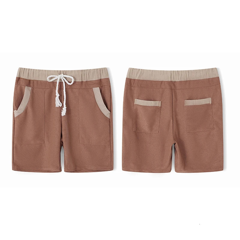 Mens Lightweight Summer Shorts with Elastic Waistband and Pockets Perfect for Casual Wear and Outdoor Activities