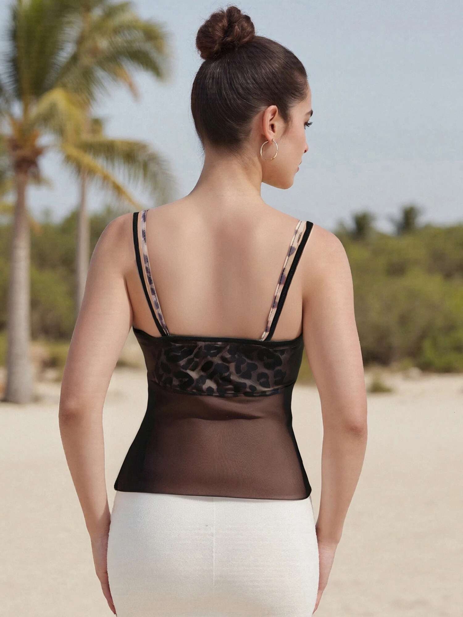 Womens 2 Piece Outfit Off Shoulder Crop Top and High Waist Wide Leg Pants Set for Casual Beach Vacation