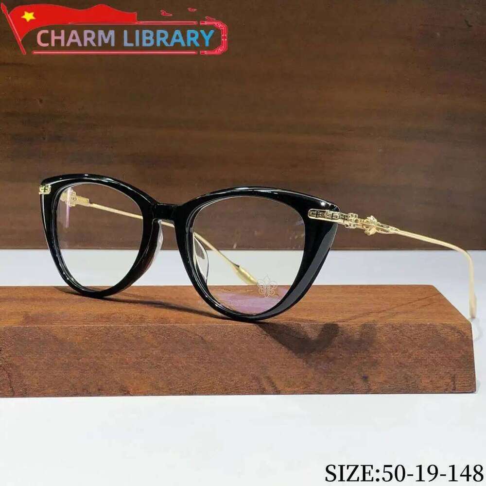 2025 Women Eyewear Frame Brand Designer Cat Eye Classic Fashion Trend Personalized Myopia Glasses