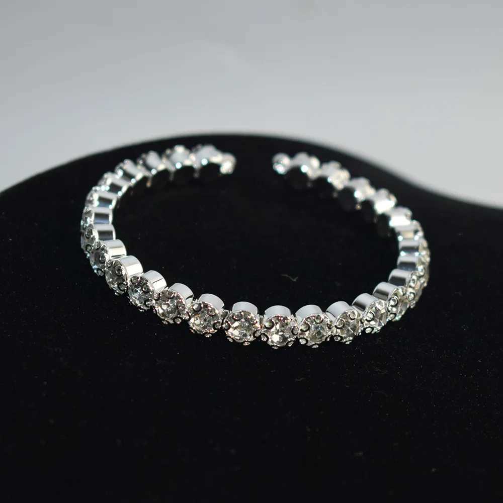 3pcs Set Luxury Brand Shiny Crystal Beaded Earring Necklace for Women Exquisite Wedding Bride Zircon Jewelry Set Gift Z250607