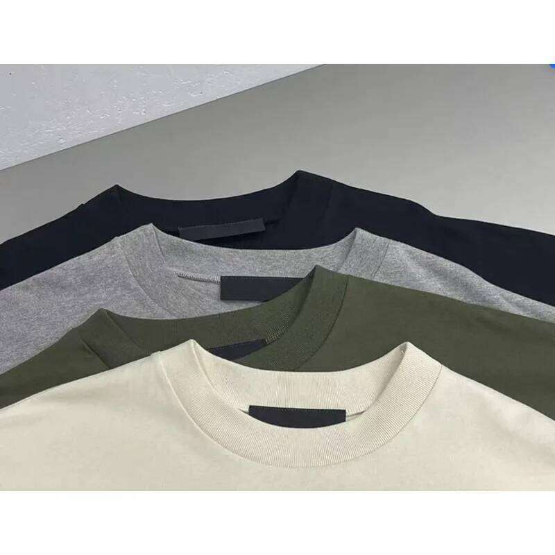 Fw24 Trendy Brand Men's Short Sleeved Classic Design Chest Arch Letter T-Shirt High Street Couple Vest Top Shorts Set