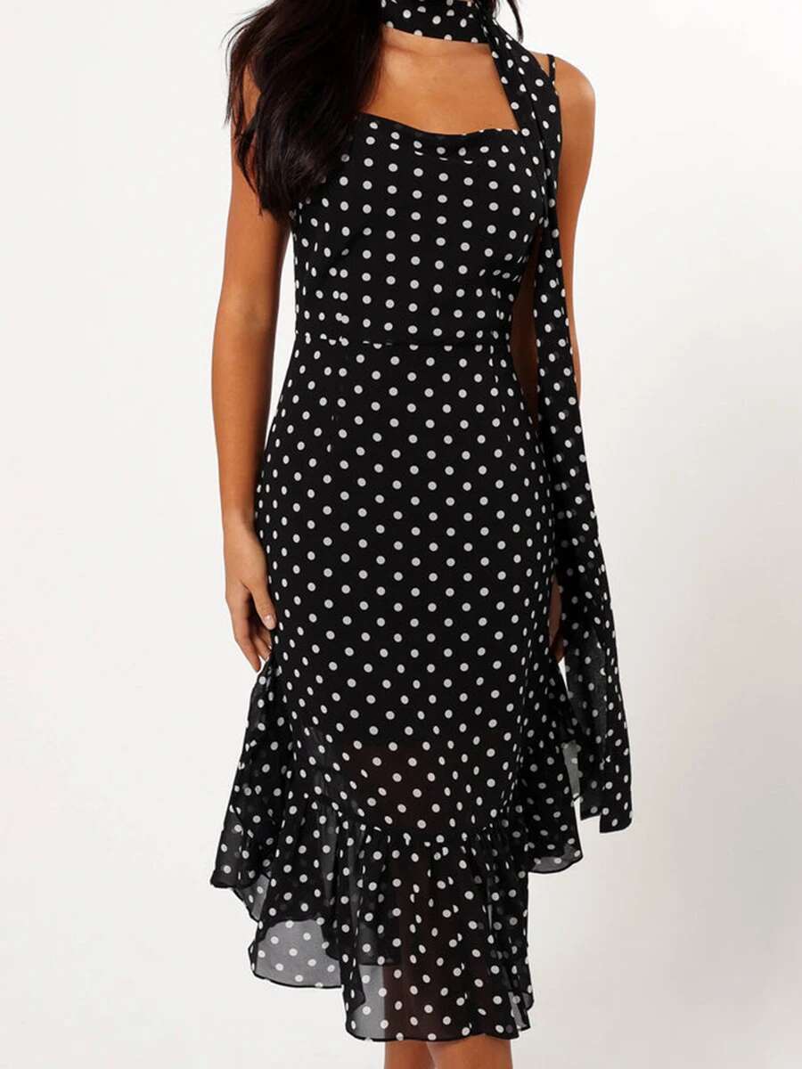 Elegant Floral Print Sleeveless Maxi Dress with Belt and Matching Headband for Summer Wedding Guest Outfit