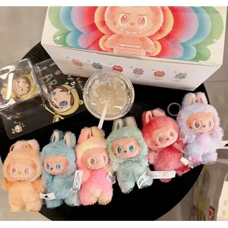 Hot-selling Blind Box Anime Character For Labubu Series PVC Pendant Doll Model Toy Cute Monster Keychain Toy Birthday GiftXJ250607