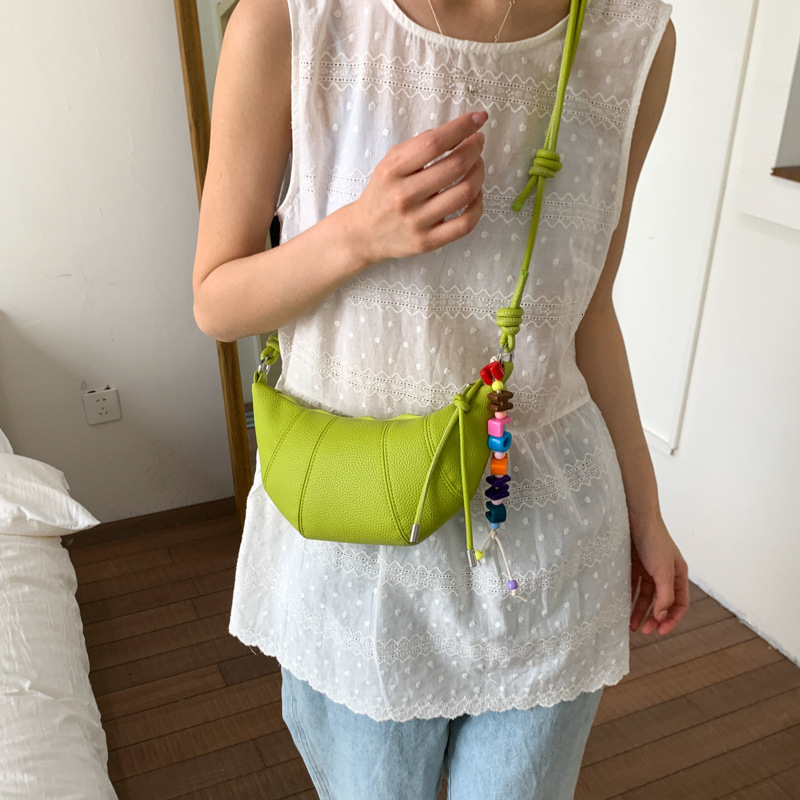 designer Summer Trend Versatile Dumpling Bag for Women 2025 New Fashion Single Shoulder Underarm Bag Simple Casual Commuter Crossbod