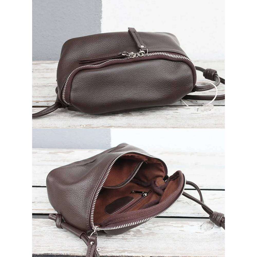 Real Leather Mini Square Women Fashion Lightweight Crossbody Thin Strap Samll Handbag Everyday Purse Shoulder Bag