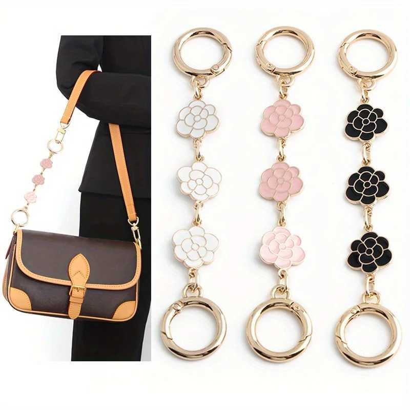 1PC camellia extension chain bag strap extension chain crossbody bag handbag handle replacement accessories decorative chain XJ250607