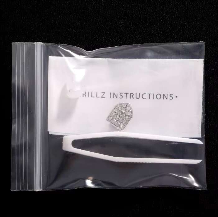 New Halloween Hip Hop Tooth Braces Single Trendy Mens Womens Personalized Teeth Jewelry Accessories