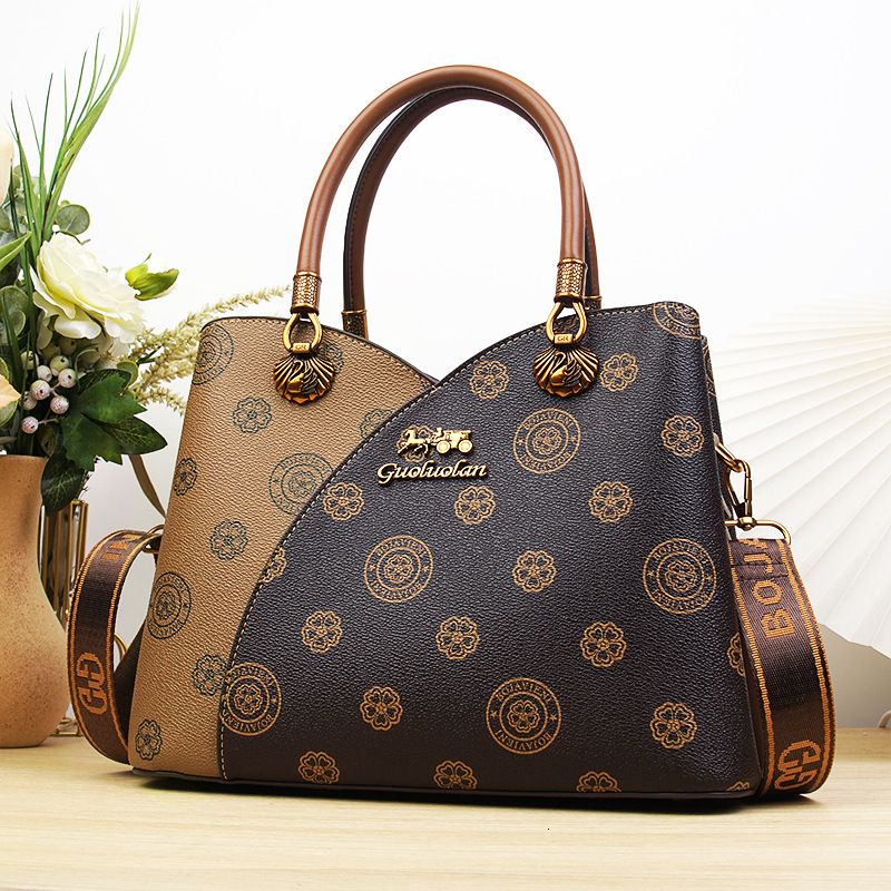 Luxury Brand Designer Bag Vintage Women's Bag High-End 2024 New Tote Bag For Women Commuting Large Capacity Fashion Handbag Mom Bag Crossbody