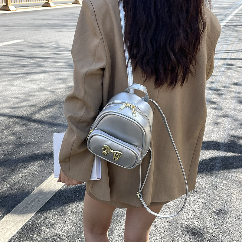 designer Korean Style Cute Fashion Mini Bag for Women 2025 New Casual Versatile Backpack Student Class Crossbody Bag