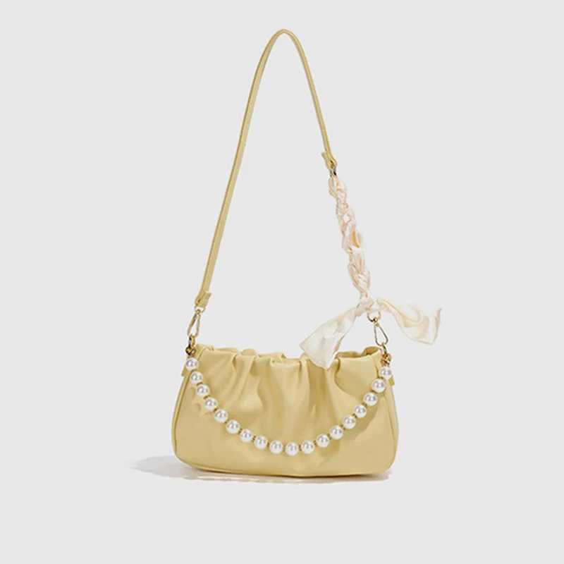 Imitate Pearl Strap for Bags Handbag Accessories Purse Belt Handles Cute Bead Chain Tote Women Purse DIY Replacement Strap Chain XJ250607