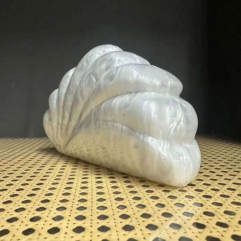 Pearl Bag.Evening Clutch Purse Party Dress New Shell Shoulder Bags Crossbody Wedding Acrylic Trend 2024 High Quality Gold