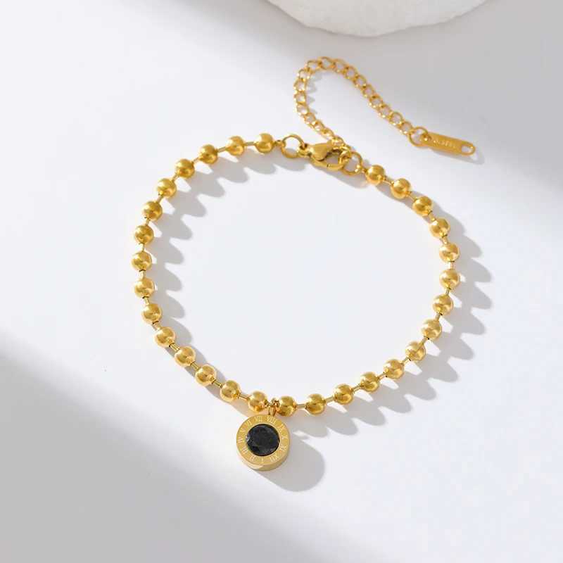 EILIECK 316L Stainless Steel Black Zircon Necklace s Earrings Set For Women New Trendy Gift Waterproof Jewelry 3-Set Z250607