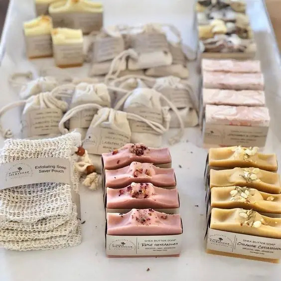 10-50PCS Soap Bags Wood Soap Dish Tray Hand Craft Soap Holder Bath Gifts Bar Soap Pouch Birthday Christmas Gift Soap Supplies 250604