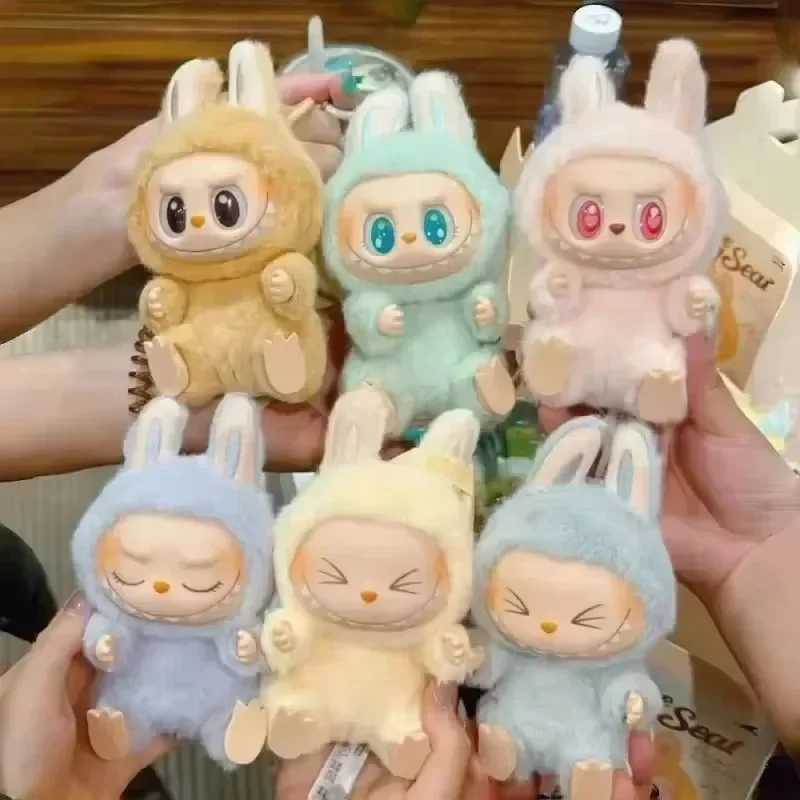 Hot-selling Blind Box Anime Character For Labubu Series PVC Pendant Doll Model Toy Cute Monster Keychain Toy Birthday GiftXJ250607