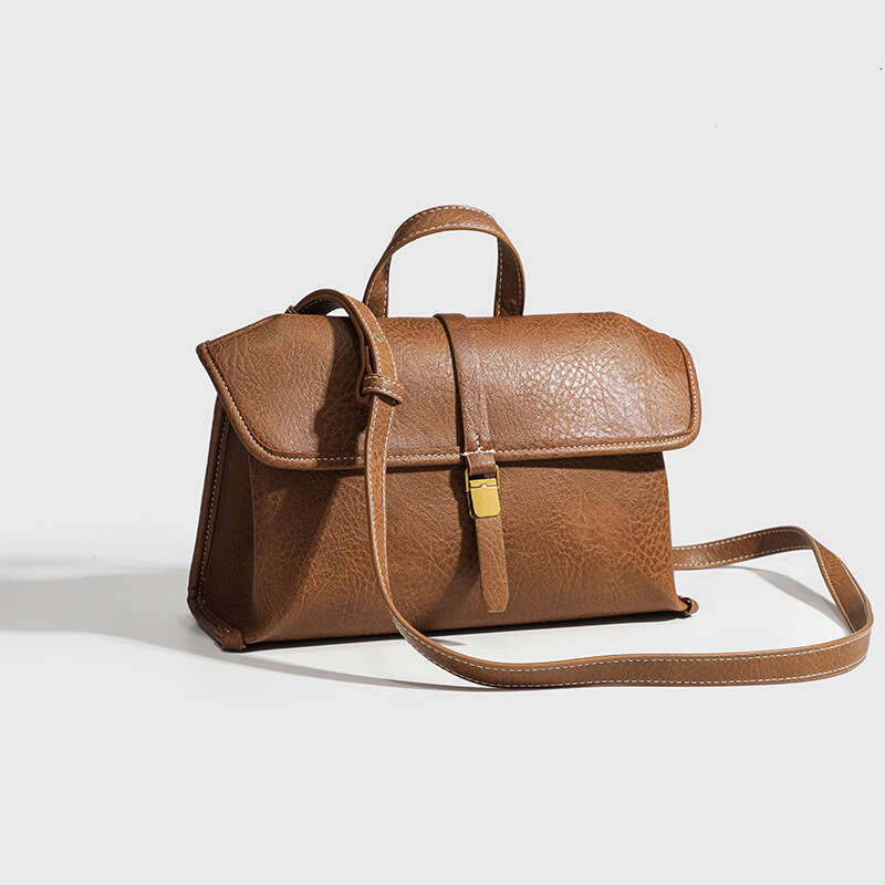 2025 New Niche Design Large Capacity Versatile Commuter for Women Single Shoulder Crossbody Handbag Small Square Bag