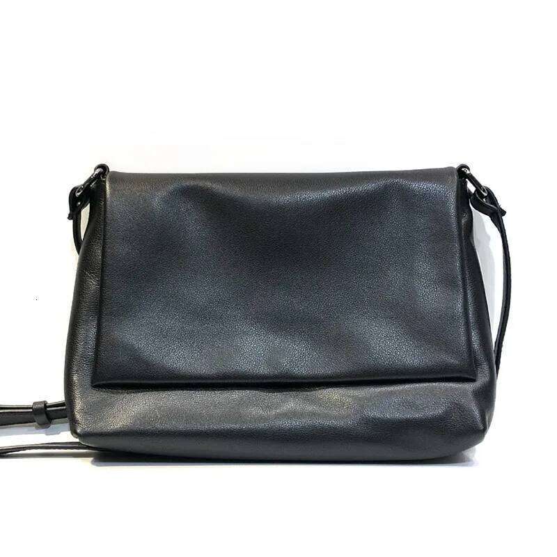Soft Genuine Leather Ladies Crossbody For Women Solid Color Cell Phone Bags Shoulder Messenger Bag New 2025