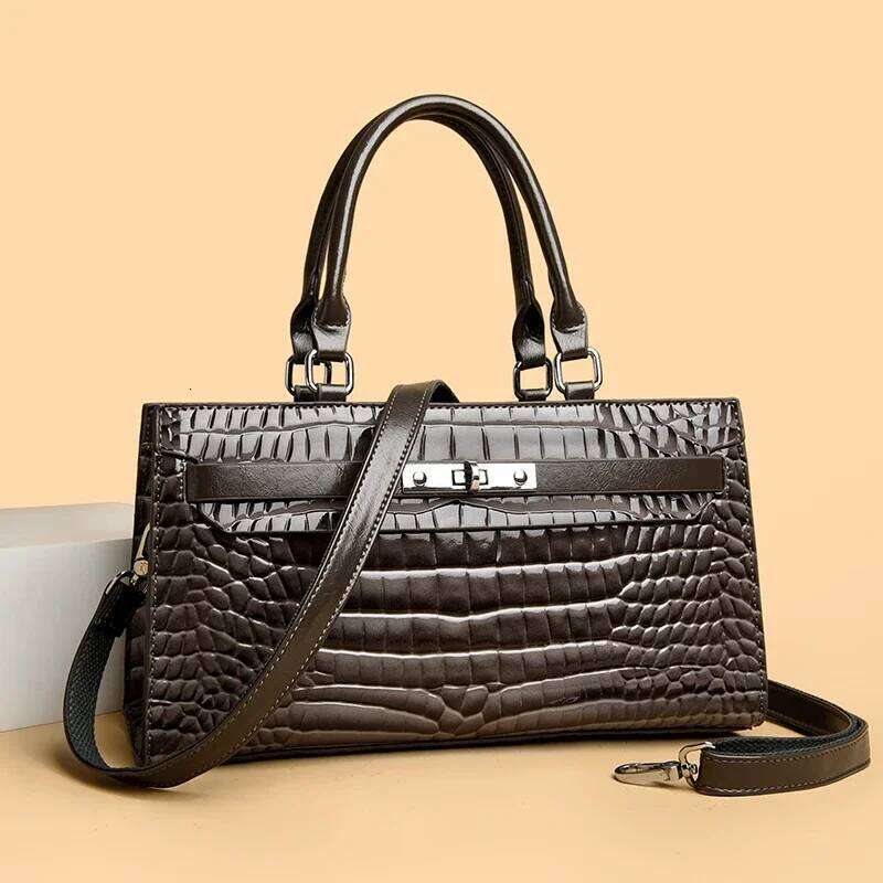 2025 Stylish Letter Tote Bag - Crossbody Handbag For Women Minimalist Vintage Paris Designer Large Capacity