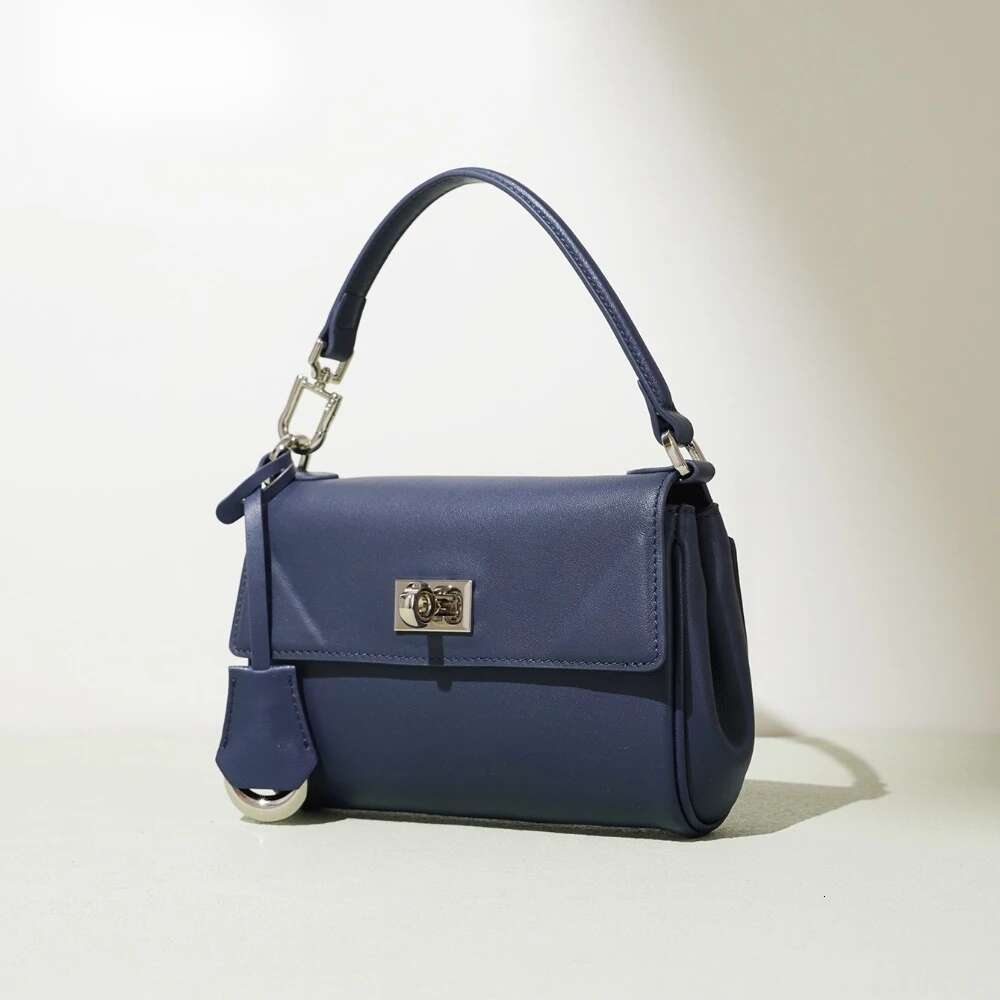 Motingsome Woman Genuine Leather Purse 2025 Niche Design Small Square Bag Fashion Lady Shoulder Messenger Satchel