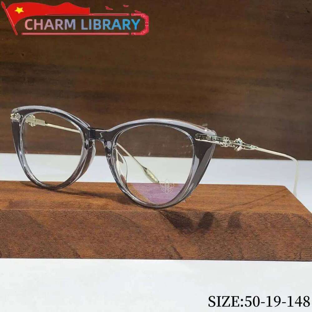 2025 Women Eyewear Frame Brand Designer Cat Eye Classic Fashion Trend Personalized Myopia Glasses