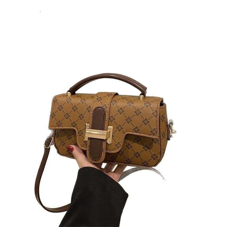 Women's Summer Niche Design 2025 Fashionable Casual Small Square Bag Stylish Shoulder Handbag