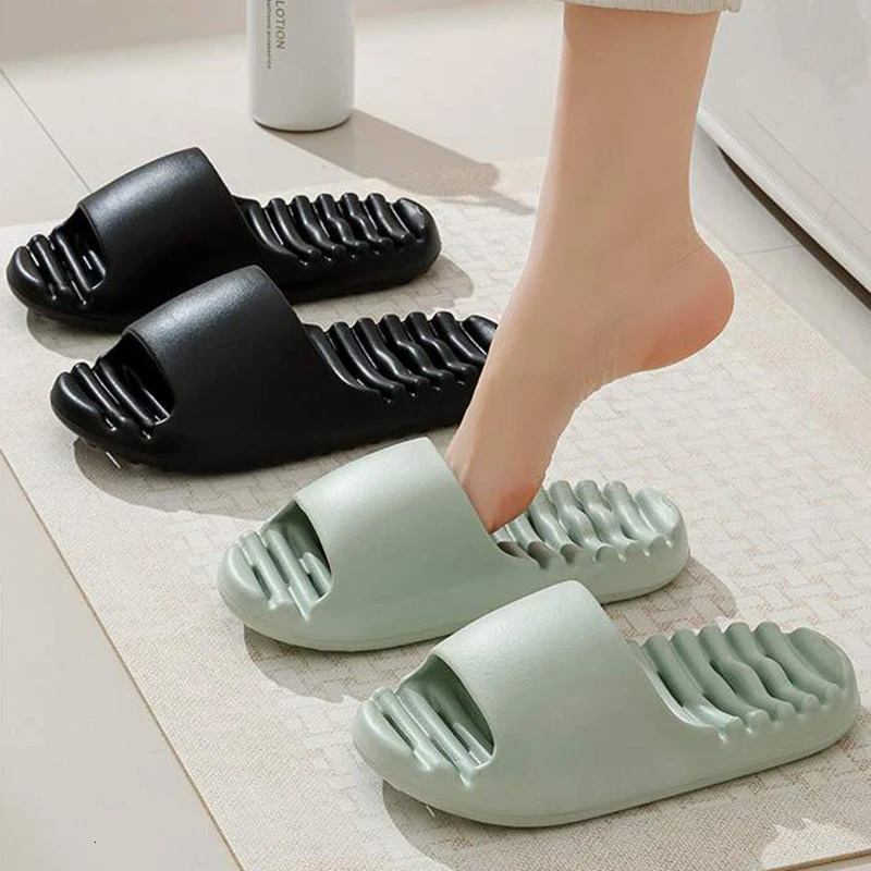 Women Platform Slippers Summer Beach Eva Soft Sole Sandals Leisure Indoor Bathroom Anti-slip 250605
