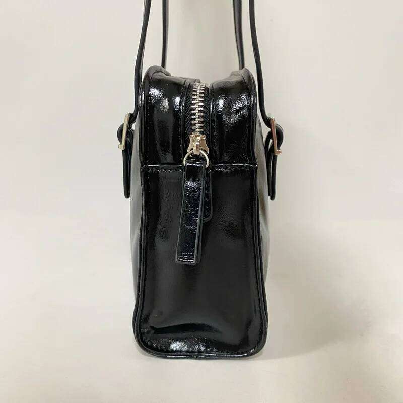 2025 New Fashion Ladies Single-Shoulder Large-Capacity Black Retro Crossbody Bag Luxurious Design Casual Women Handbag