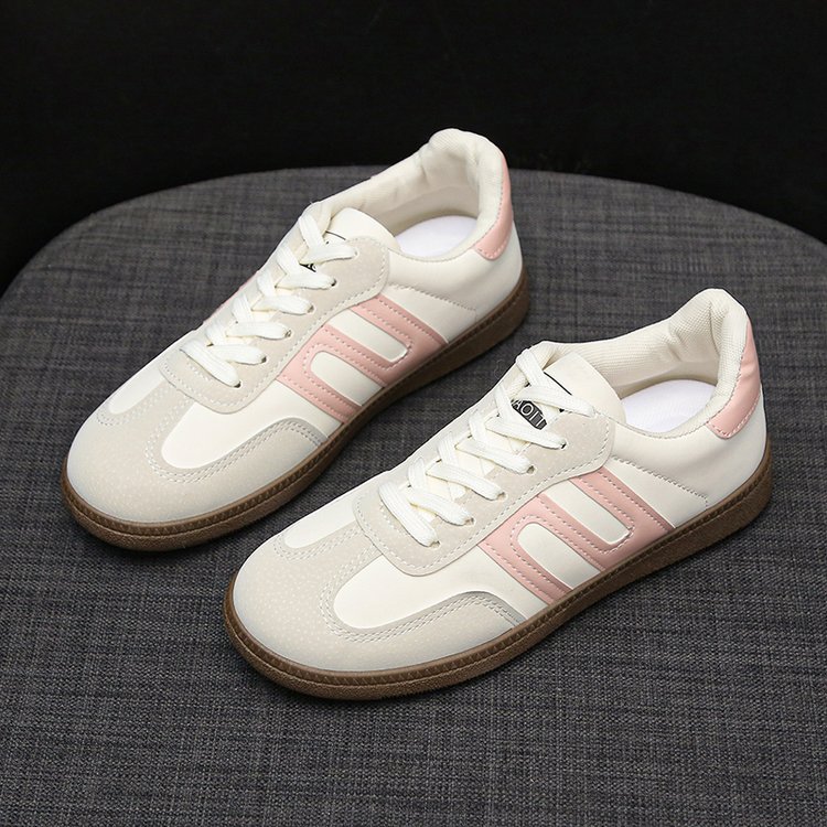 designer Shoes Export flat fashion white sneakers 2025 Spring New Style Korean version Forrest Gump shoes, German training board shoes Free shipping