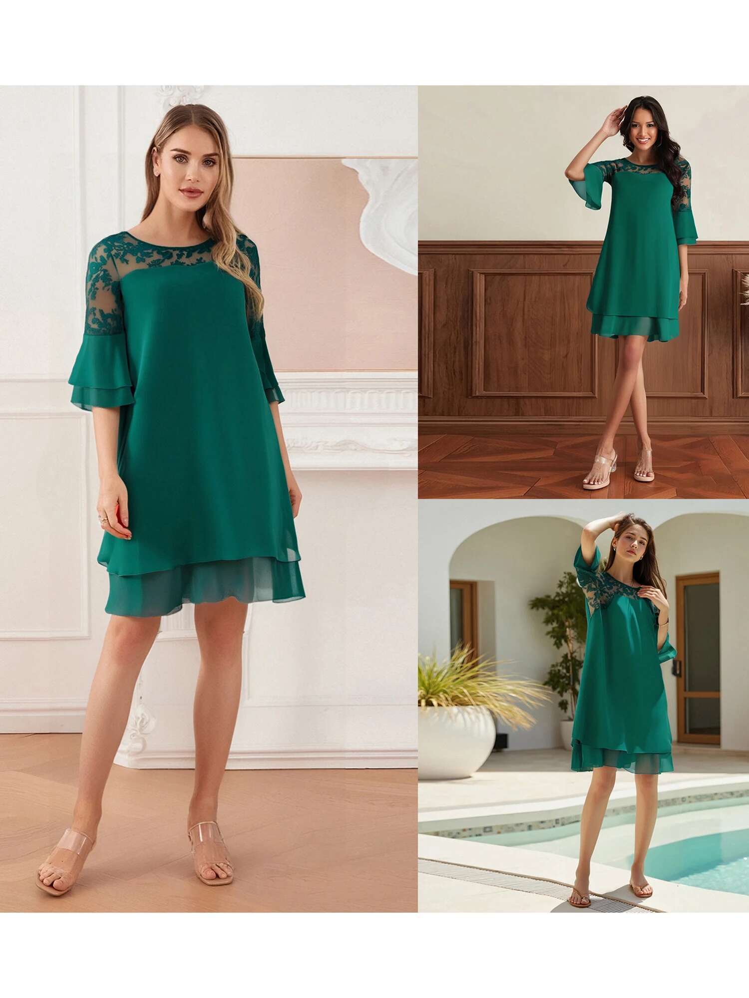 Womens Plus Size Boho Chic Maxi Dress with Off Shoulder Ruffle Detail and Floral Embroidery - Summer Beach Party Dress